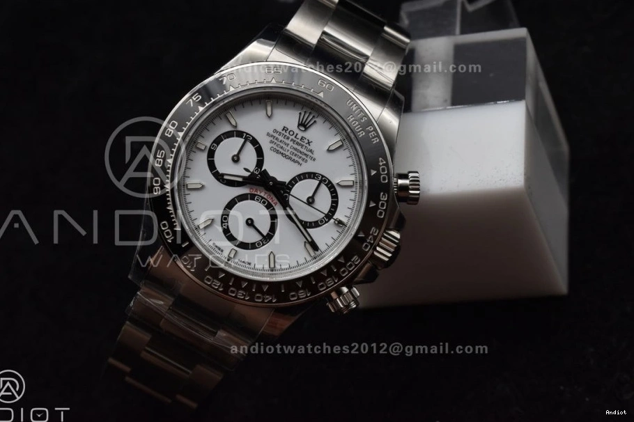 Movement SL4801 126500 SBF Rolex 1:1 Daytona Steel White Dial Factory VS 904L In Reliable 1054 0725